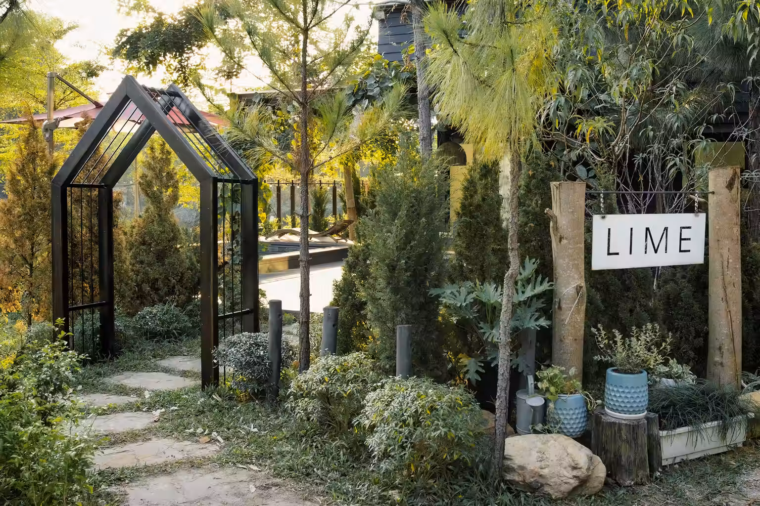 Lime Garden 1 Entrance
